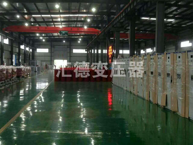 吴忠变压器车间一角